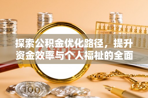 阿拉尔探索公积金优化路径，提升资金效率与个人福祉的全面解析