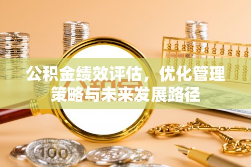 阿拉尔公积金绩效评估，优化管理策略与未来发展路径
