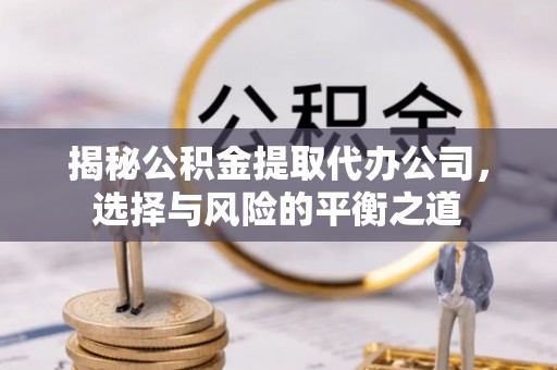 阿拉尔揭秘公积金提取代办公司，选择与风险的平衡之道