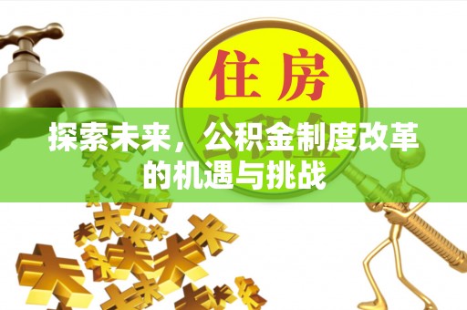 阿拉尔探索未来，公积金制度改革的机遇与挑战