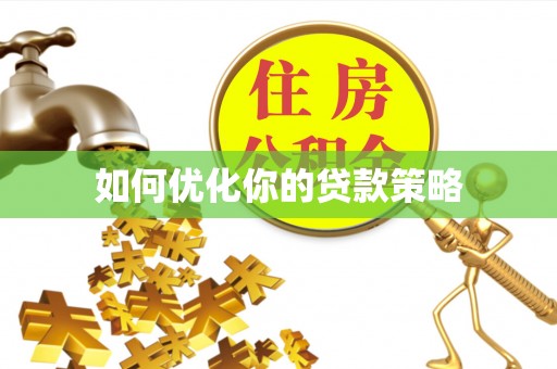 阿拉尔如何优化你的贷款策略